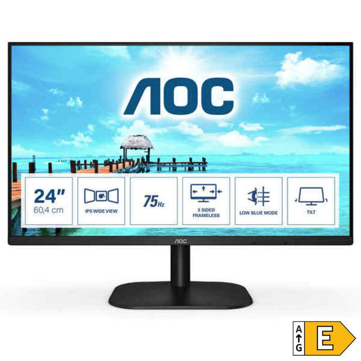 Монитор AOC 24B2XH/EU 23,8 Full HD 75 Hz-2