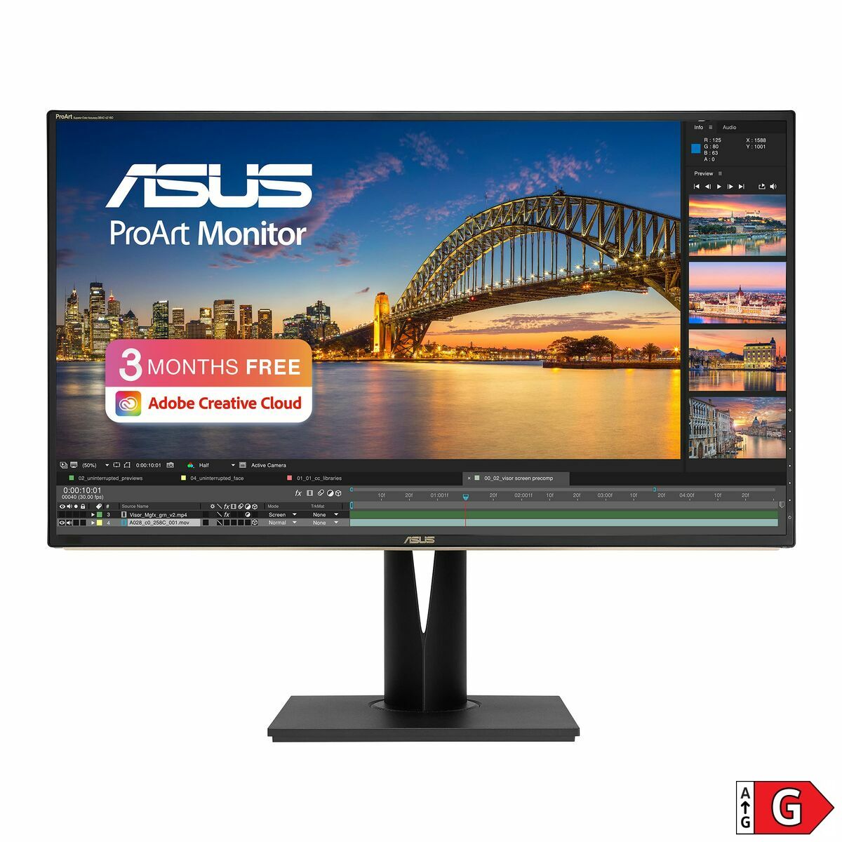 Монитор Asus PA329C 4K Ultra HD-2