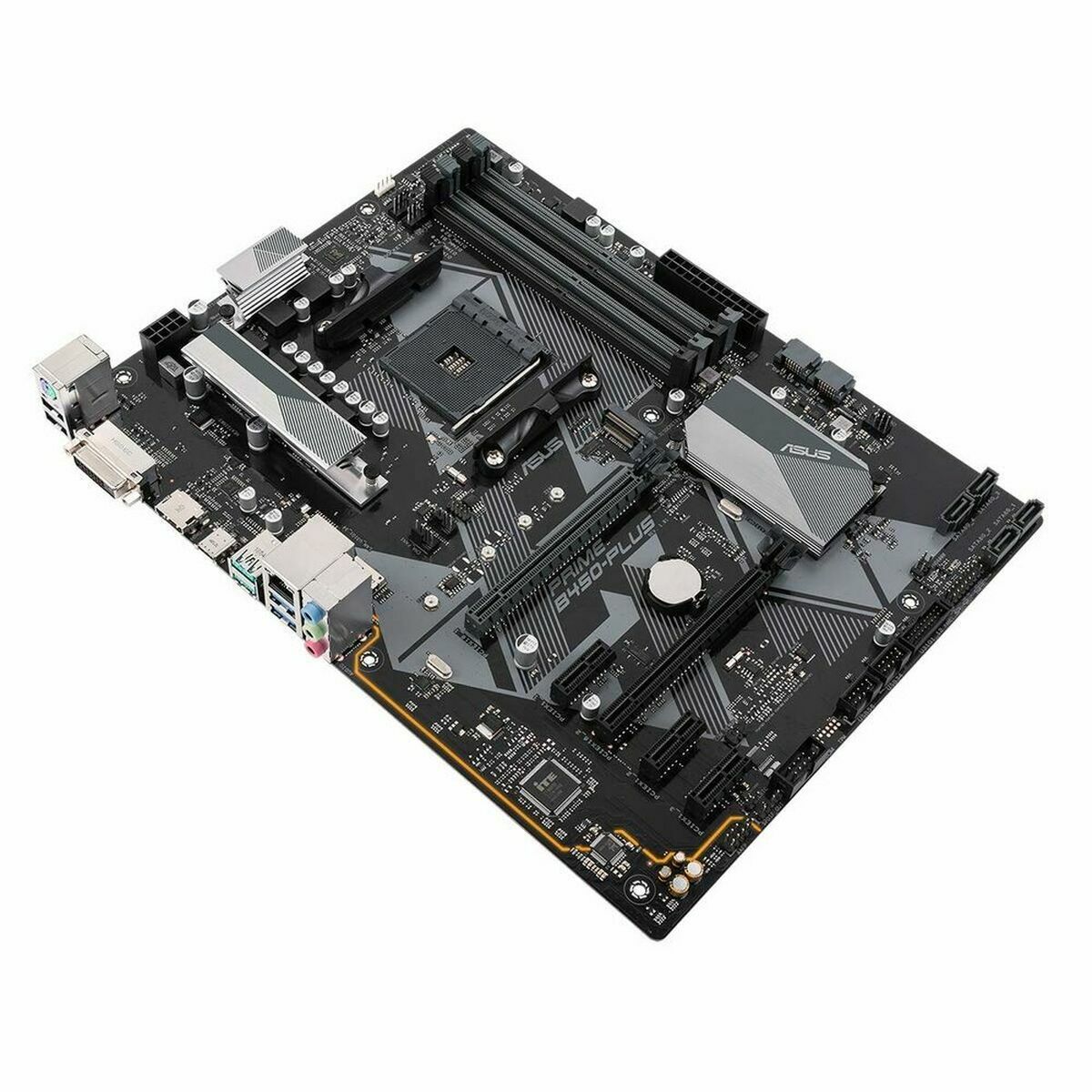 Материнская плата Asus PRIME B450-PLUS ATX DDR4 AM4 AMD B450 AMD AMD AM4-2