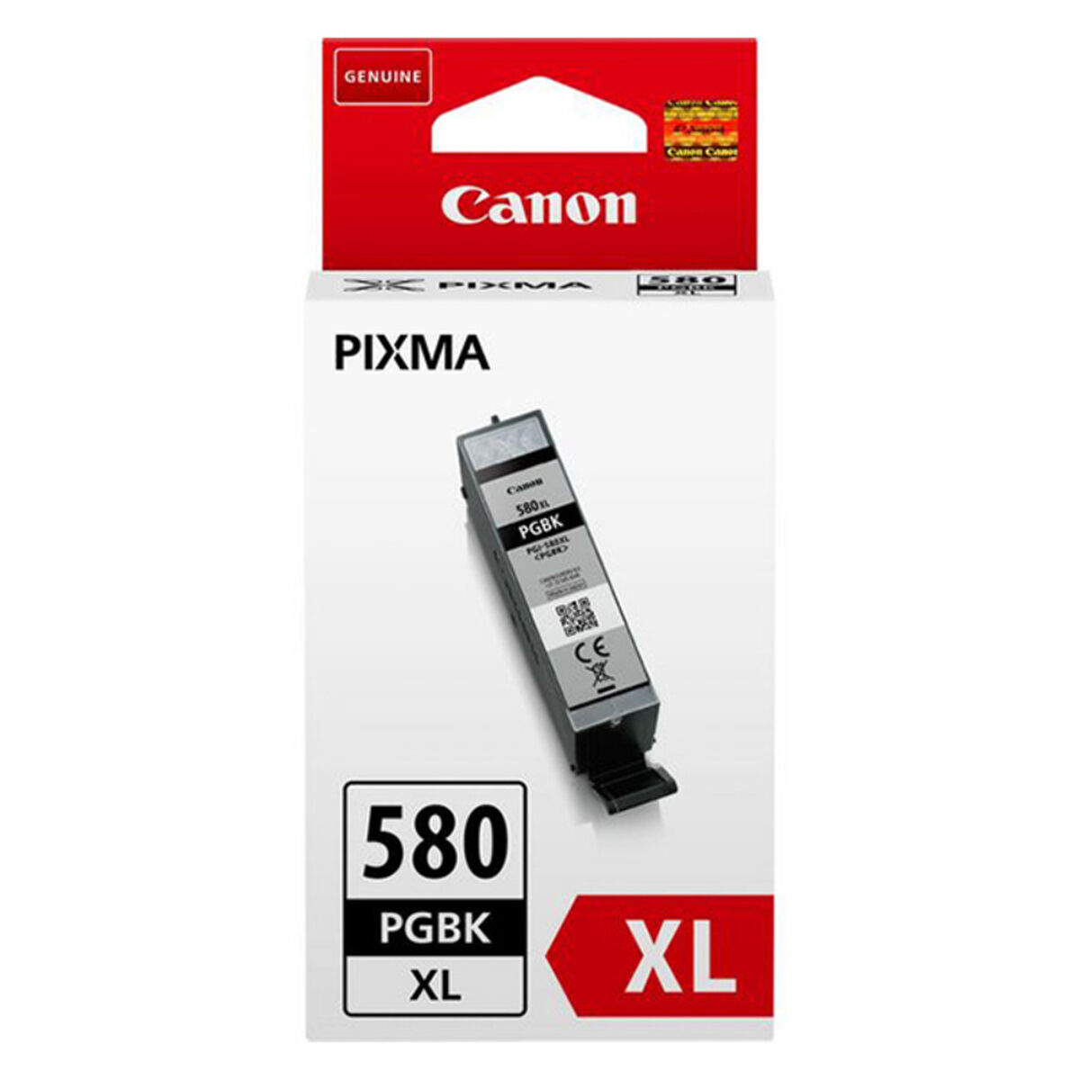 Картридж с оригинальными чернилами Canon PGI-580PGBK XL Чёрный-2