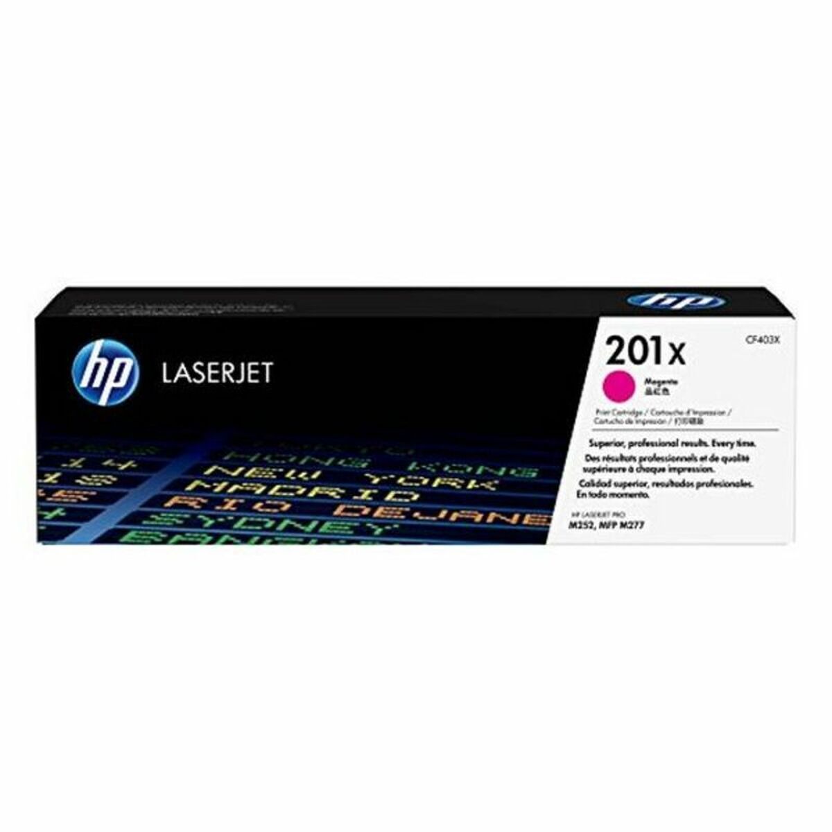 Оригинальный тонер HP 201X Розовый-2