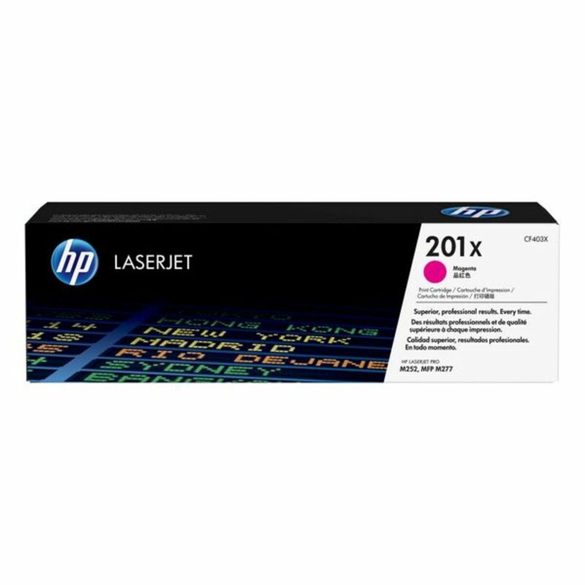 Оригинальный тонер HP 201X Розовый-3