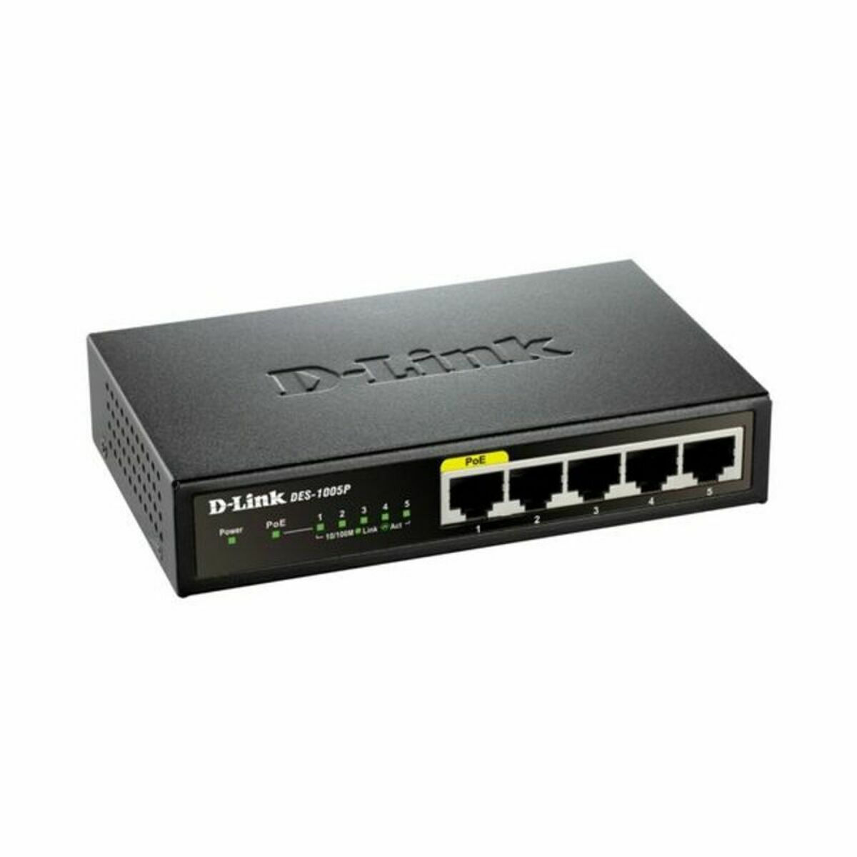 Настольный коммутатор D-Link DES-1005P/E-2
