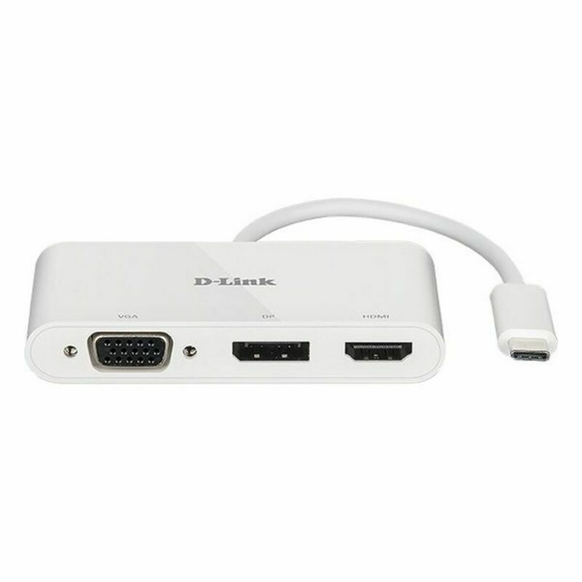 USB-разветвитель D-Link DUB-V310 Белый-2
