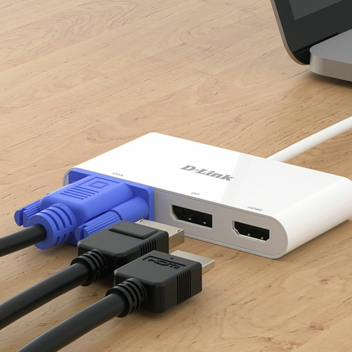 USB-разветвитель D-Link DUB-V310 Белый-4
