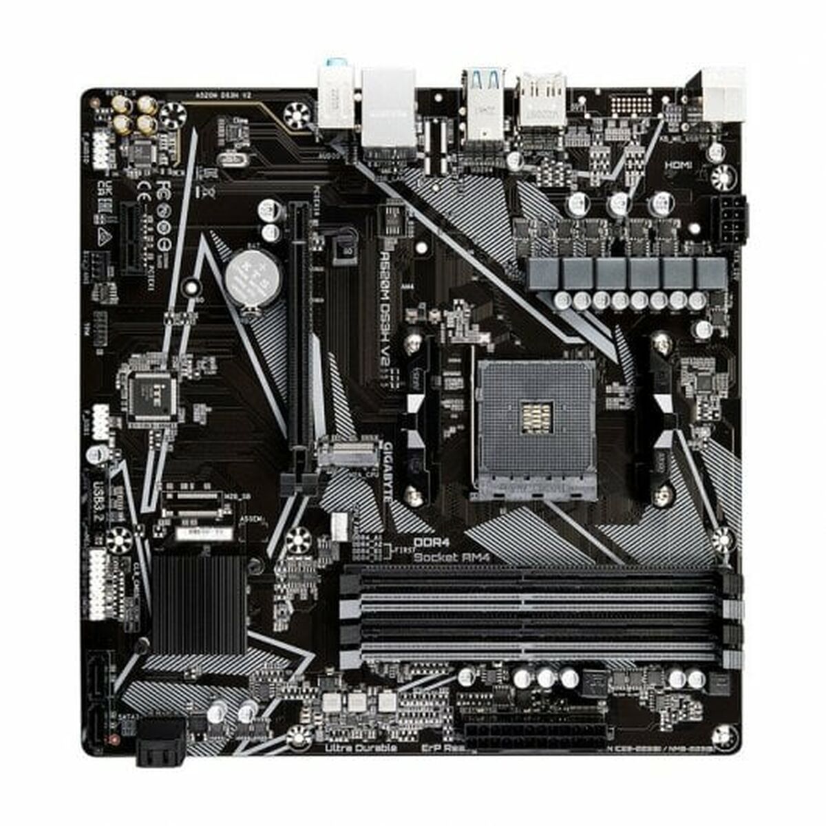 Материнская плата Gigabyte A520M DS3H V2 AMD AM4-2