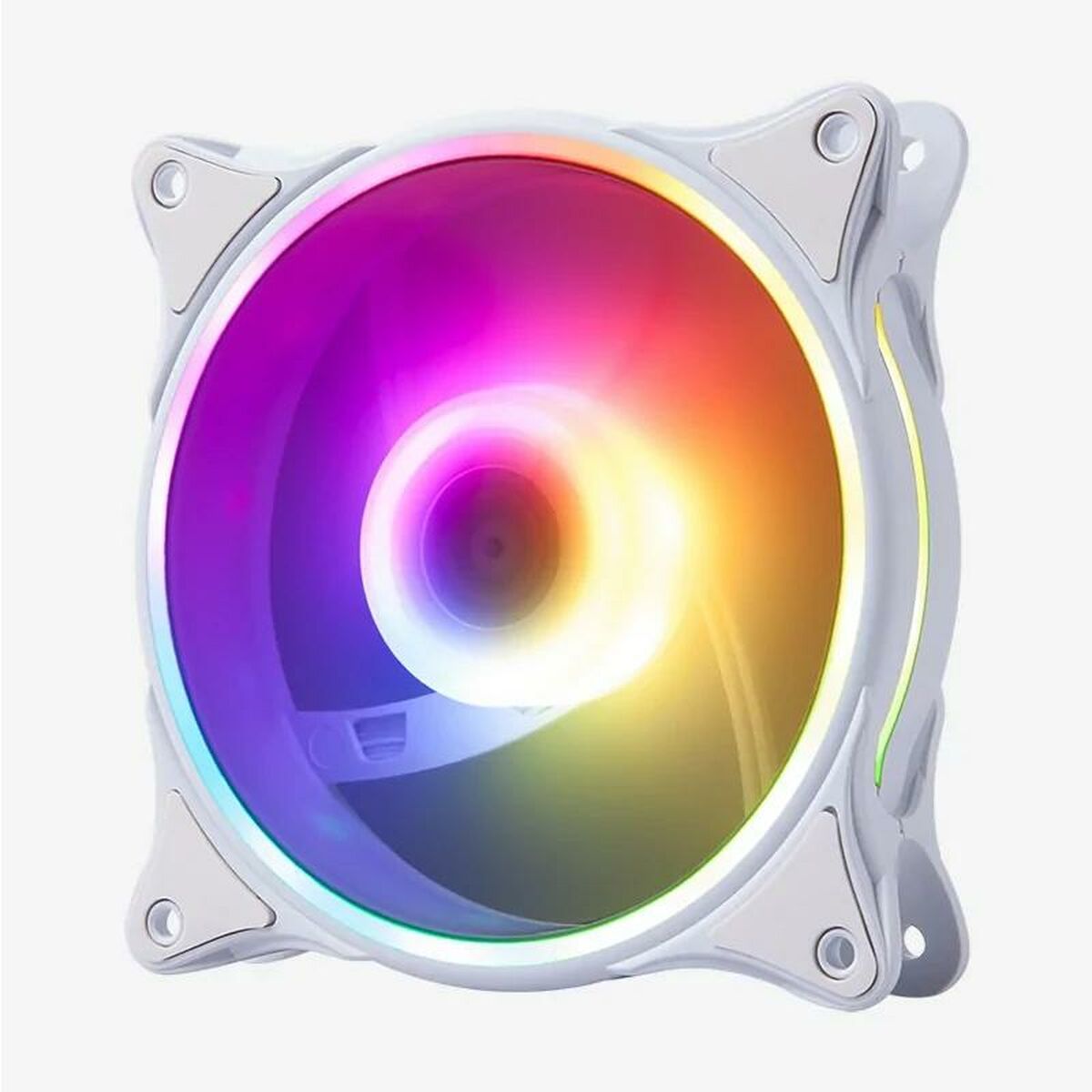 Вентилятор в корпусе Hiditec VGCH10009 Ø 12 cm ARGB Белый-2