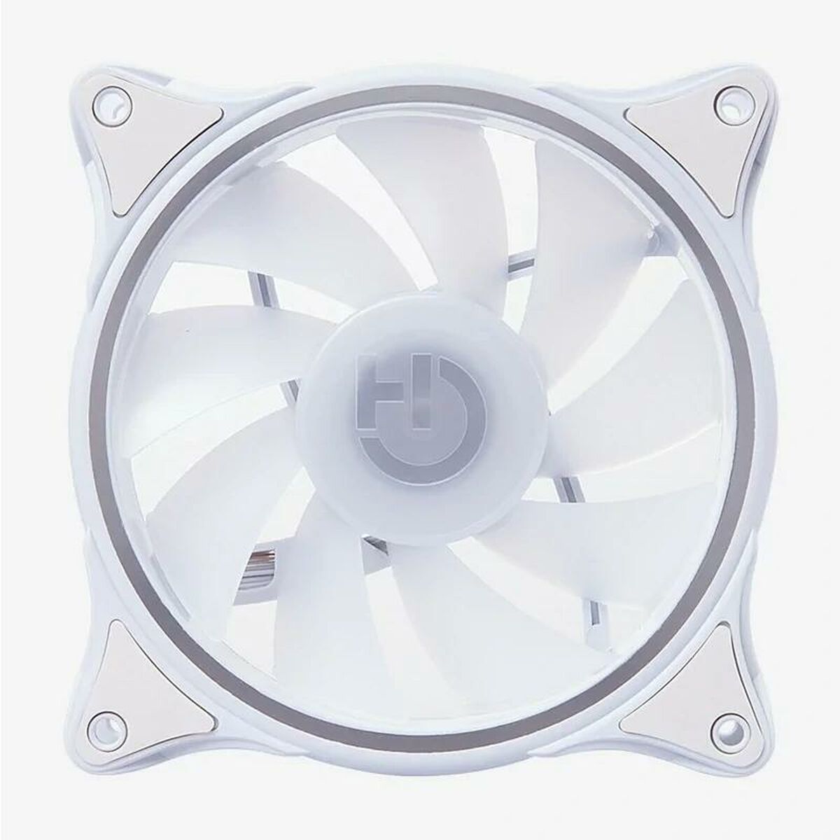 Вентилятор в корпусе Hiditec VGCH10009 Ø 12 cm ARGB Белый-3