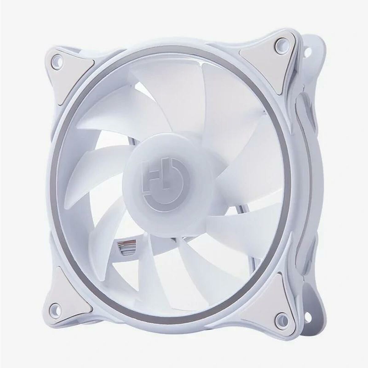 Вентилятор в корпусе Hiditec VGCH10009 Ø 12 cm ARGB Белый-4