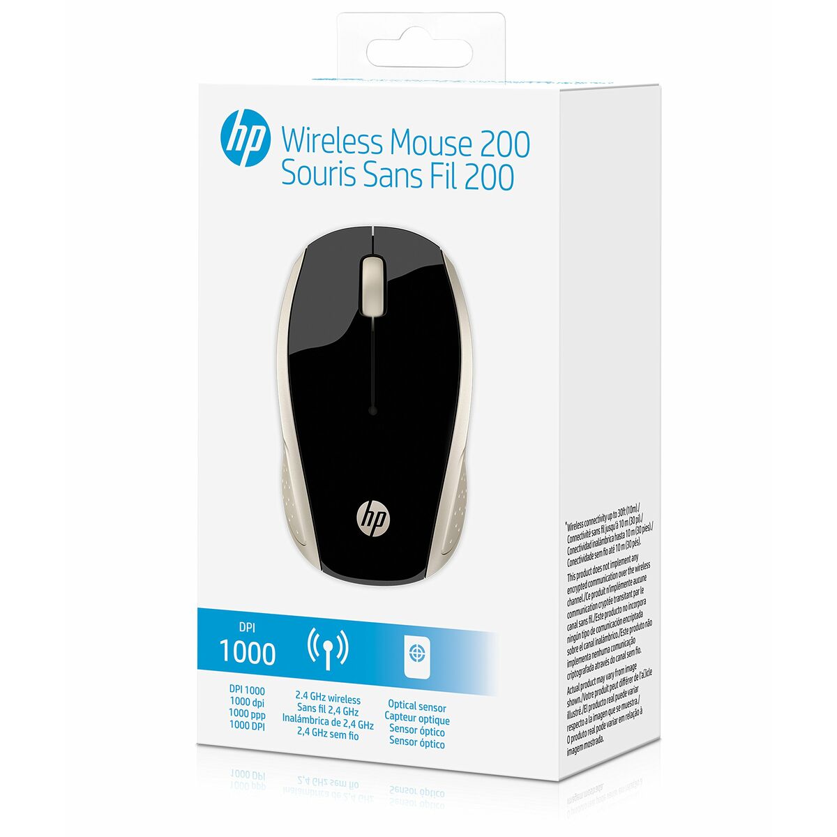 Мышь HP 200 (Silk Gold) Позолоченный-6