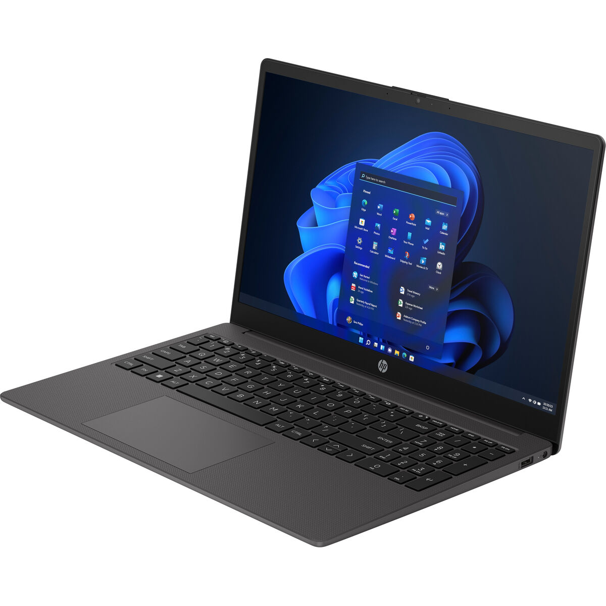 Ноутбук HP 255 G10 15 16 GB RAM 512 Гб SSD Испанская Qwerty AMD Ryzen 5-7530U-2