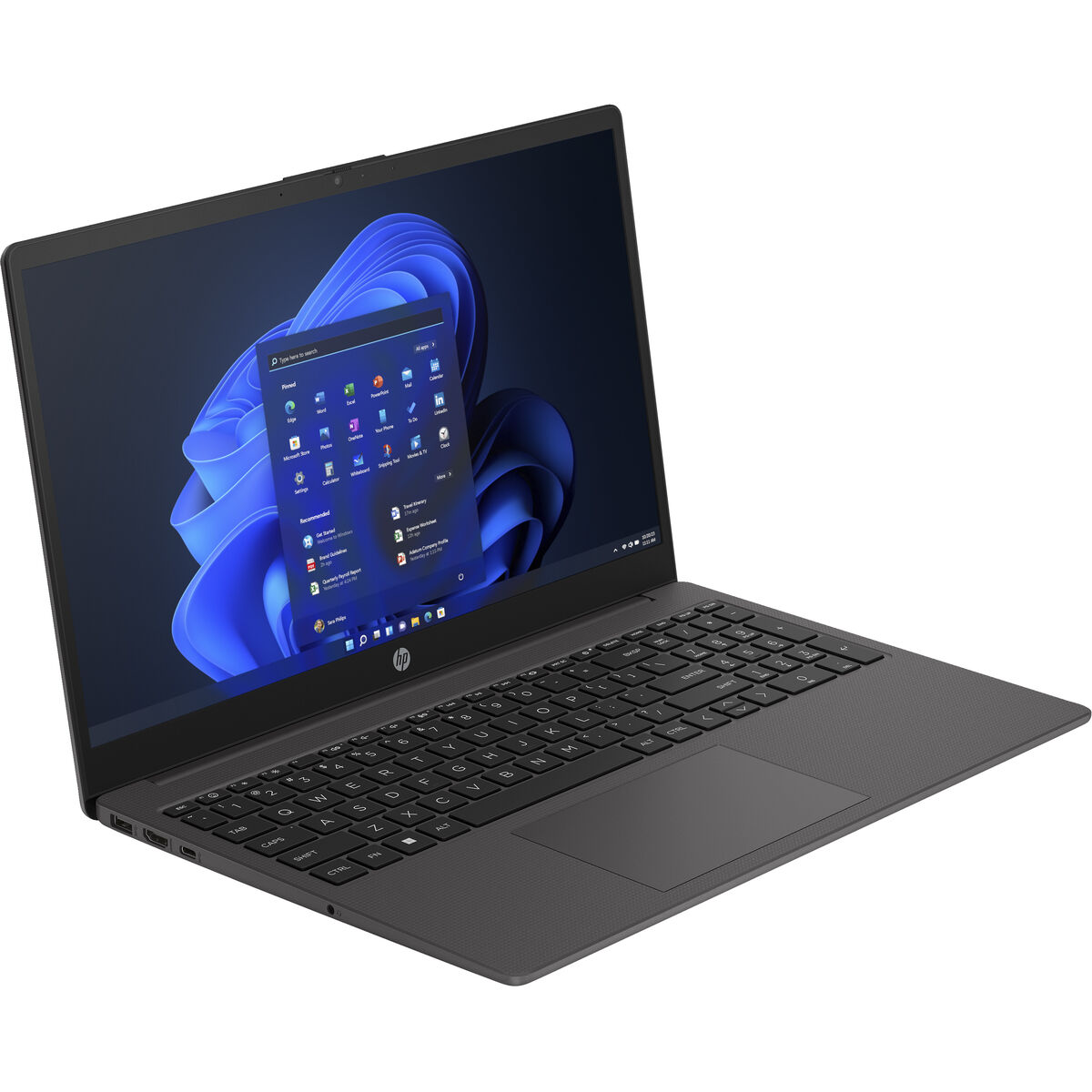Ноутбук HP 255 G10 15 16 GB RAM 512 Гб SSD Испанская Qwerty AMD Ryzen 5-7530U-3