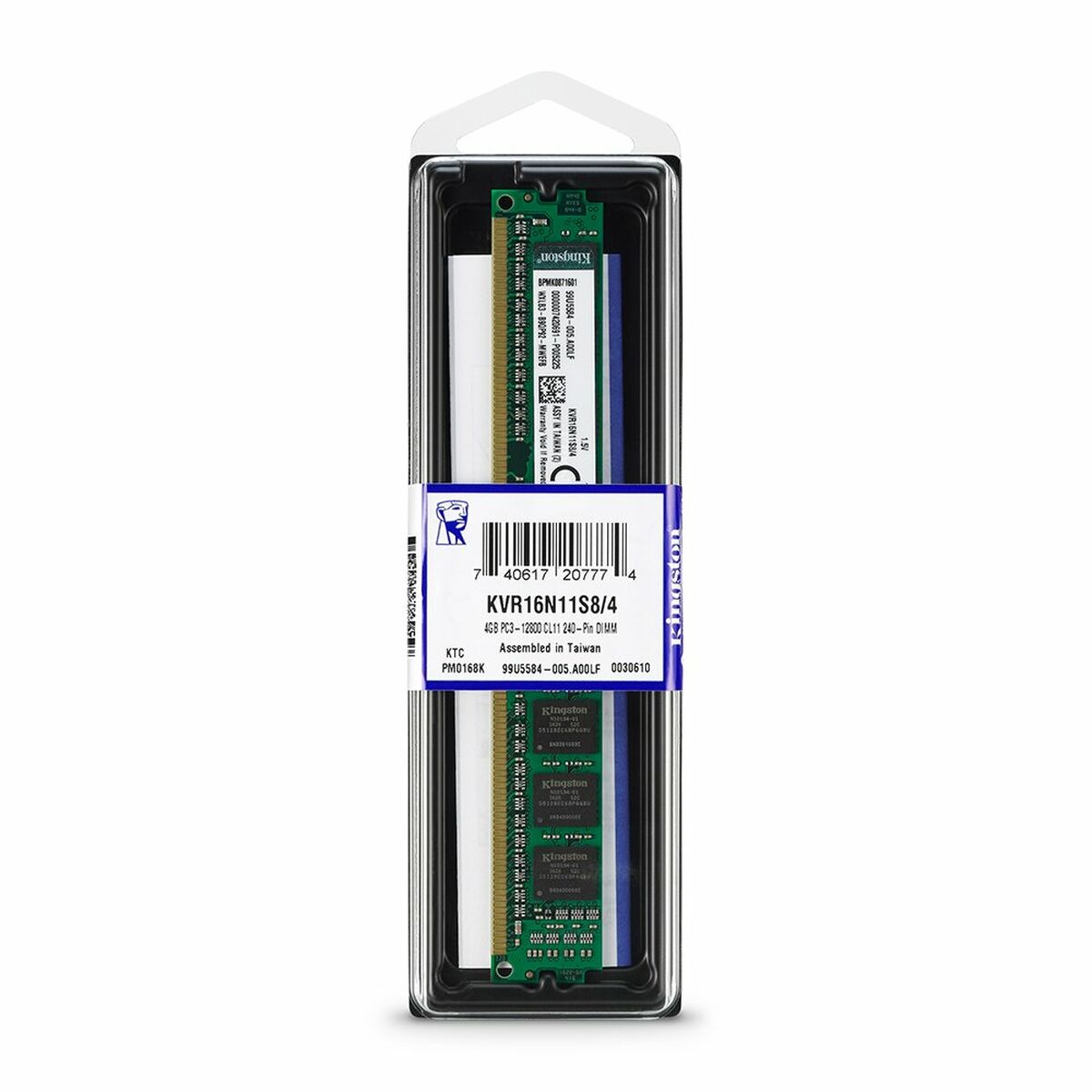 Память RAM Kingston KVR16N11S8/4 DDR3 4 Гб CL11-3