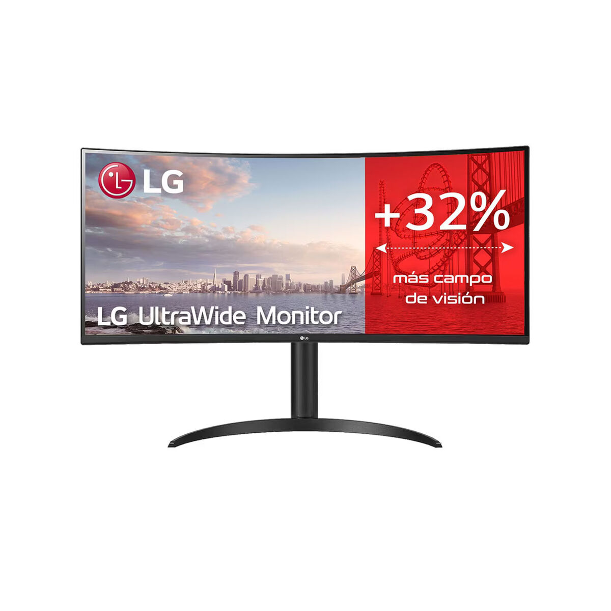Игровой монитор LG 34WP75CP-B 34 Wide Quad HD Изогнутый LED-4