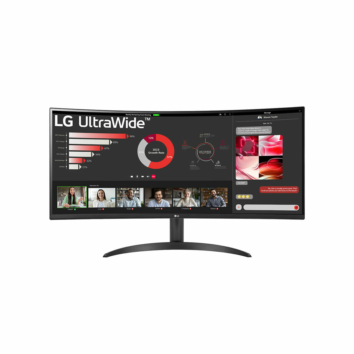 Монитор LG 34WR50QC-B WQHD 34 100 Hz-2