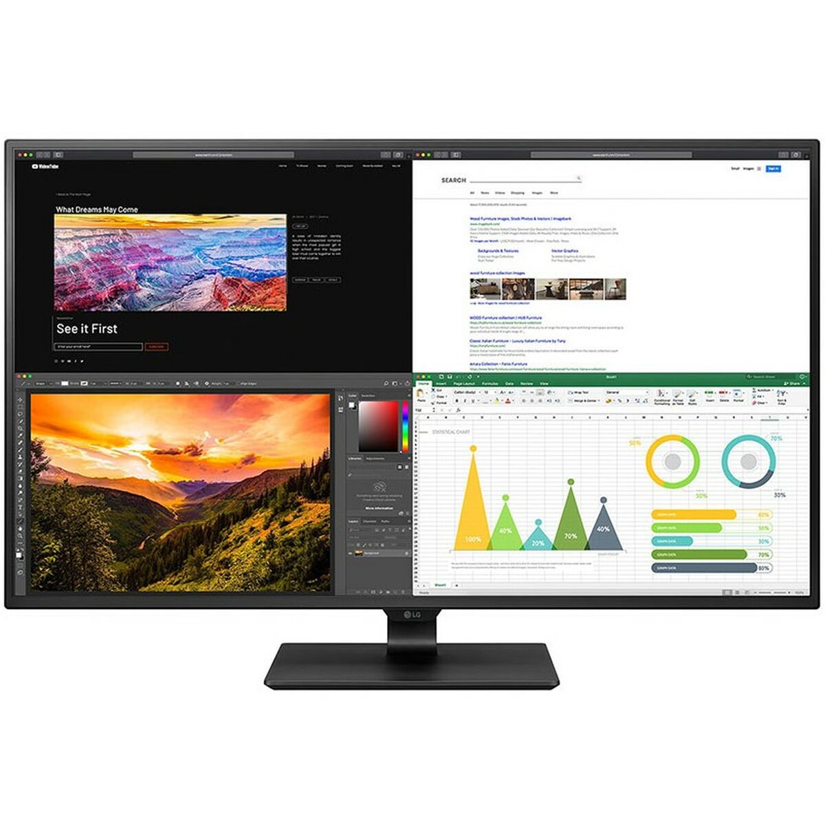 Монитор LG 43UN700P-B 43 4K Ultra HD-7