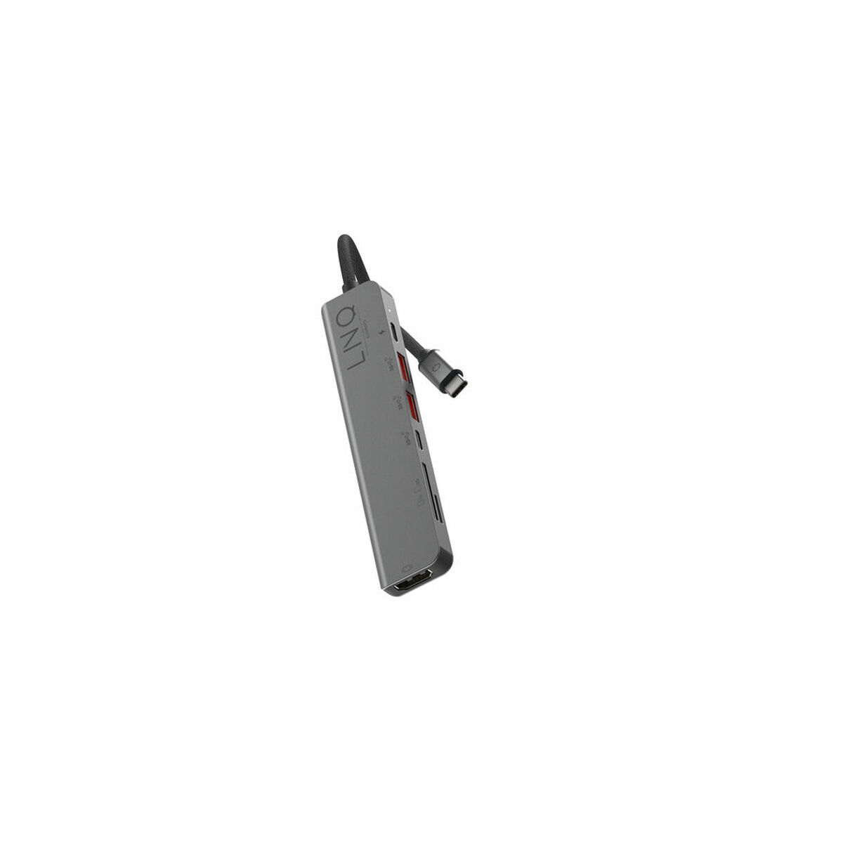 USB-разветвитель LQ48016 Чёрный Серый Черный/Серый-2