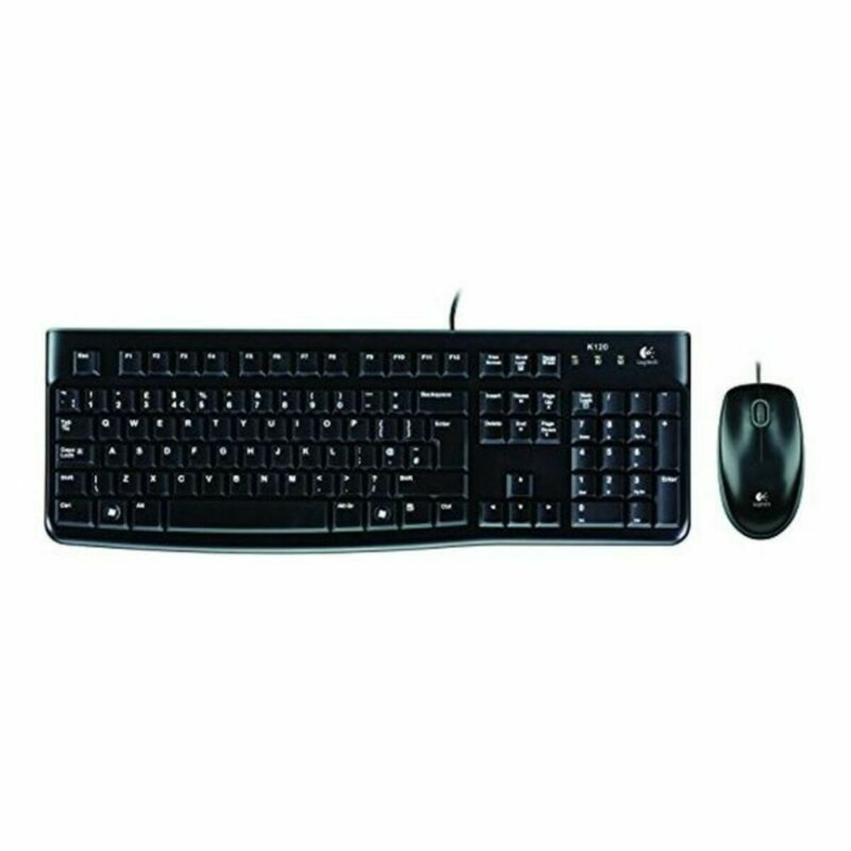 Клавиатура и мышь Logitech 920-002550 Чёрный Испанская Qwerty-2