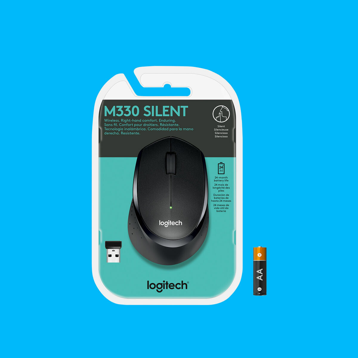 Беспроводная мышь Logitech 910-004909 Чёрный-8