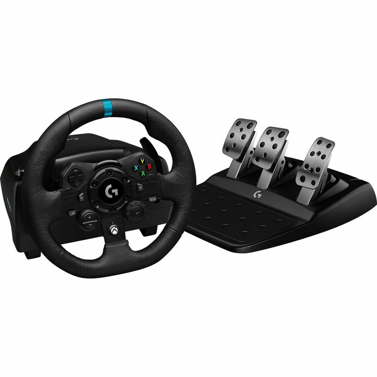 Руль Logitech G923 PC,Xbox One Чёрный Гейминг-2