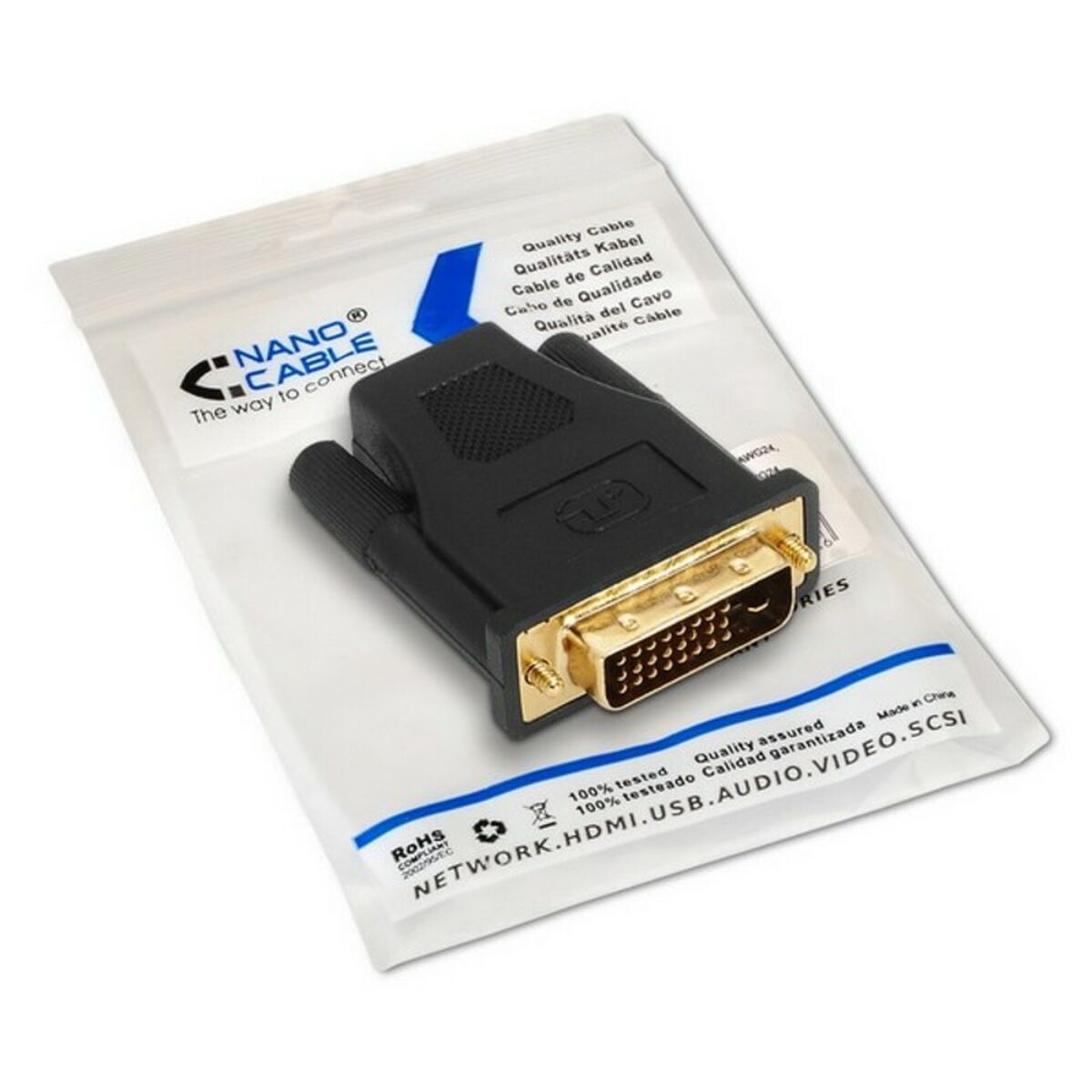 Адаптер DVI-D—HDMI NANOCABLE 10.15.0700 Чёрный-3