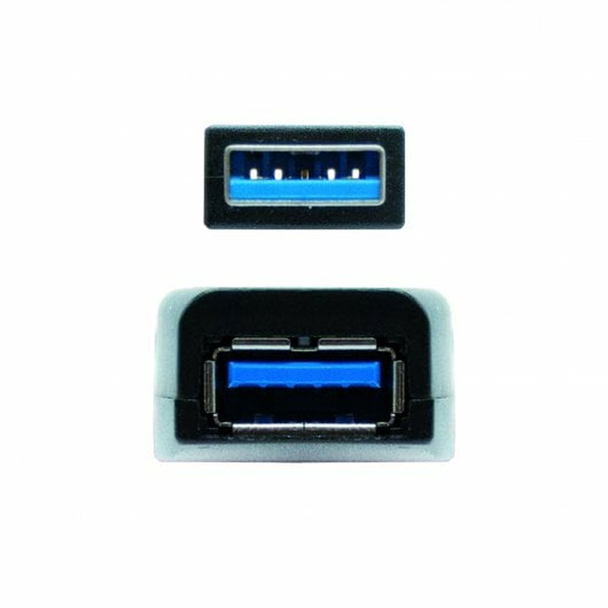 Удлинительный USB-кабель NANOCABLE 10.01.0312 Чёрный 10 m-4