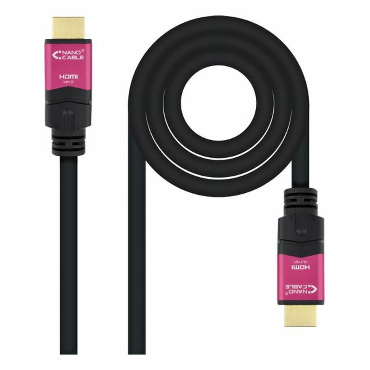 HDMI NANOCABLE电缆10.15.3720 Black 20 m