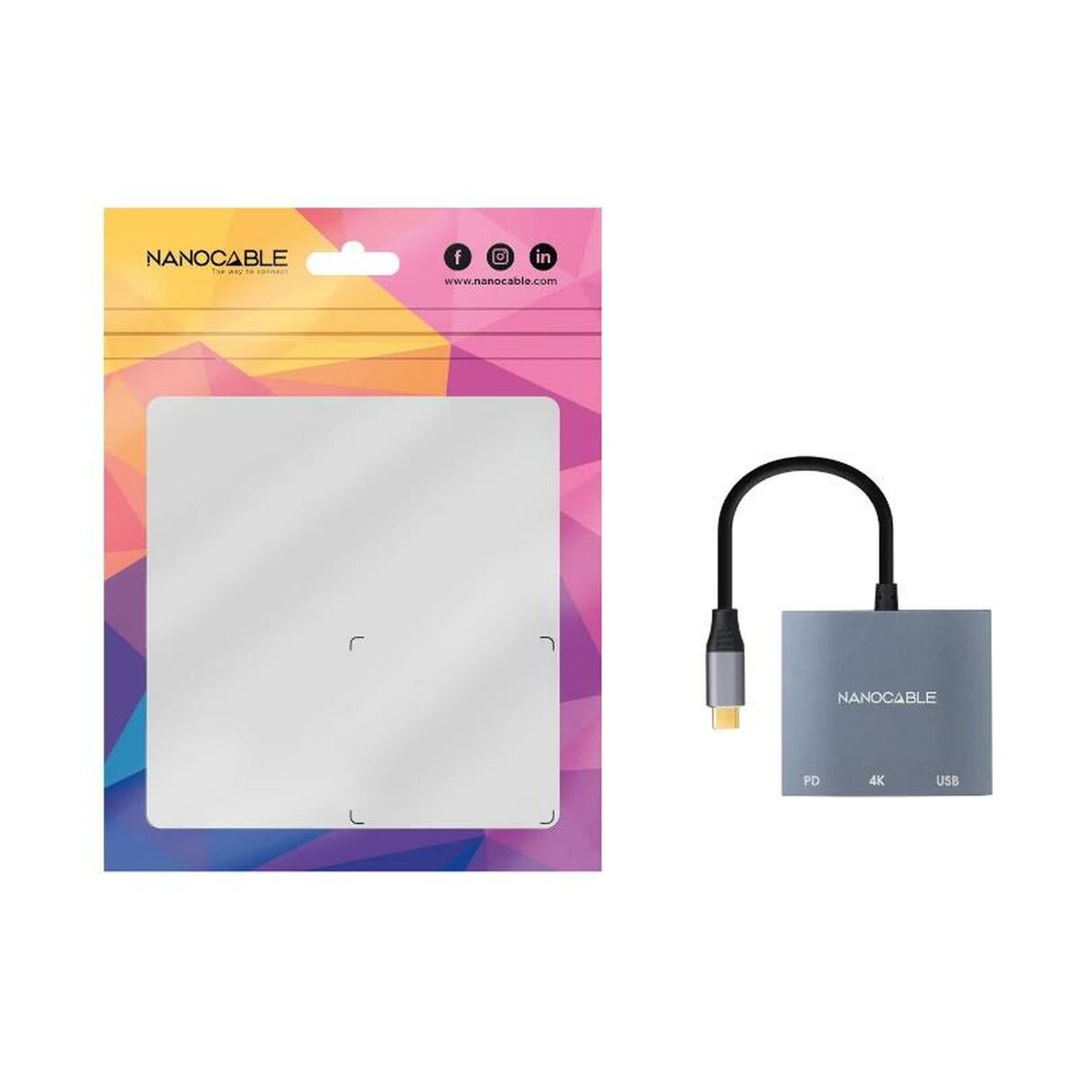 USB-адаптер NANOCABLE 10.16.4306 4K Ultra HD-3