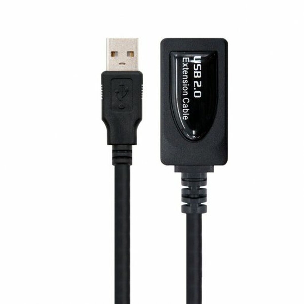 Удлинительный USB-кабель NANOCABLE 10.01.0211 Чёрный 5 m-2