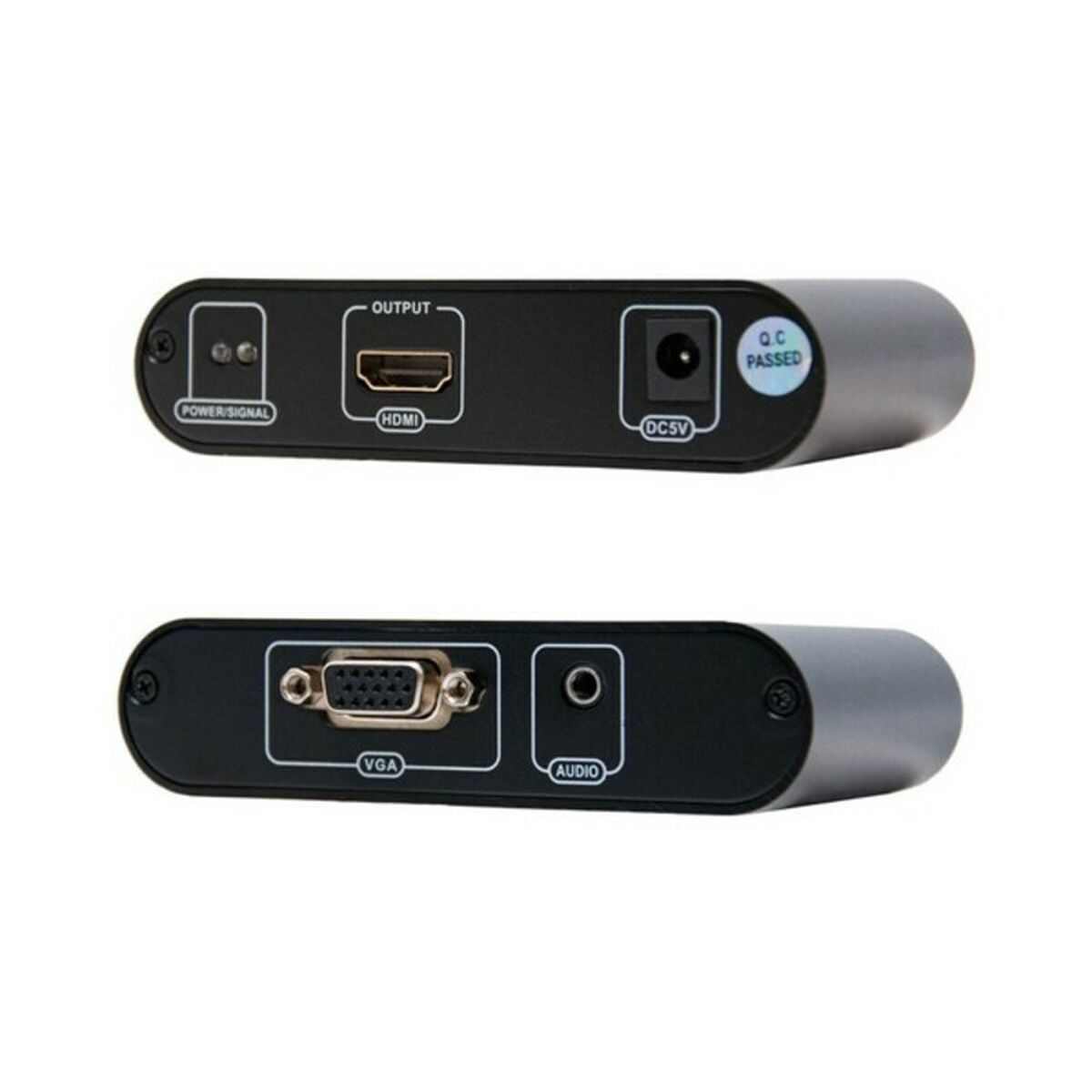 Адаптер VGA—HDMI с аудио NANOCABLE 10.16.2101-BK-2