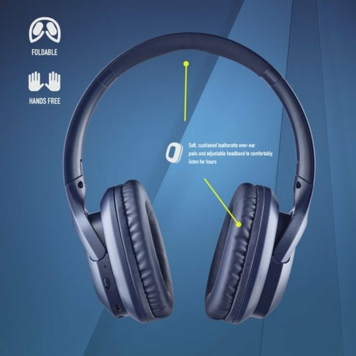 Наушники с микрофоном NGS ARTICAGREEDBLUE Синий-6