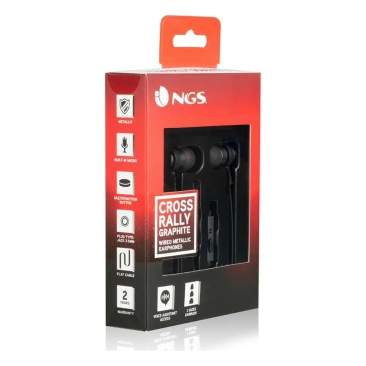 Наушники-капельки NGS ELEC-HEADP-0294 Серебристый-7