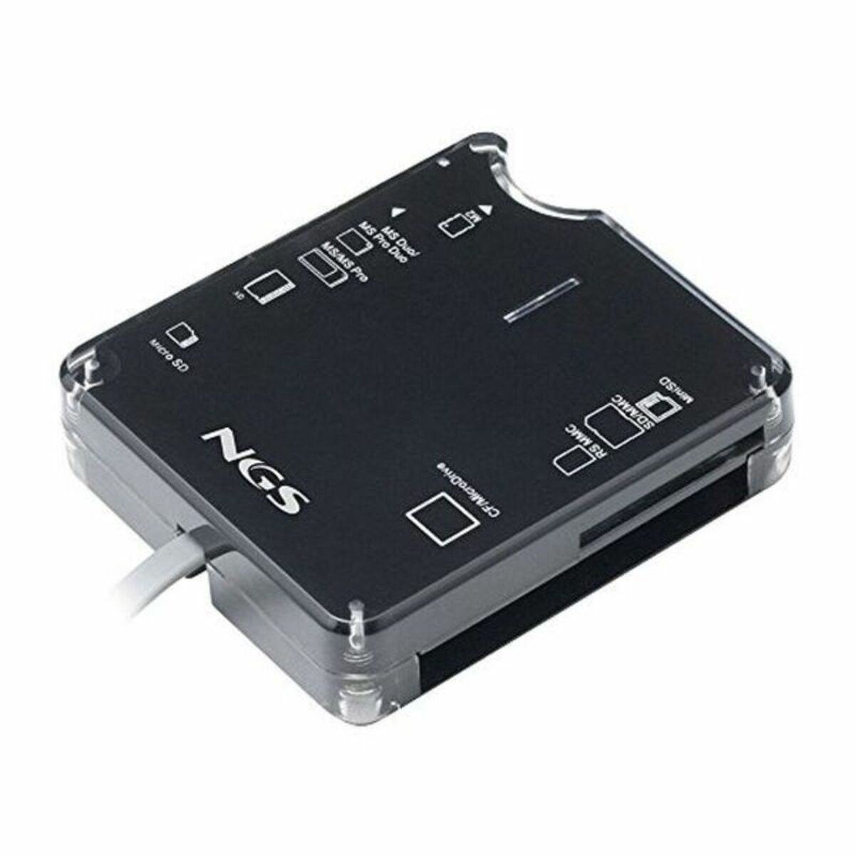Внешний кардридер NGS 4299976 USB 2.0 Чёрный-5