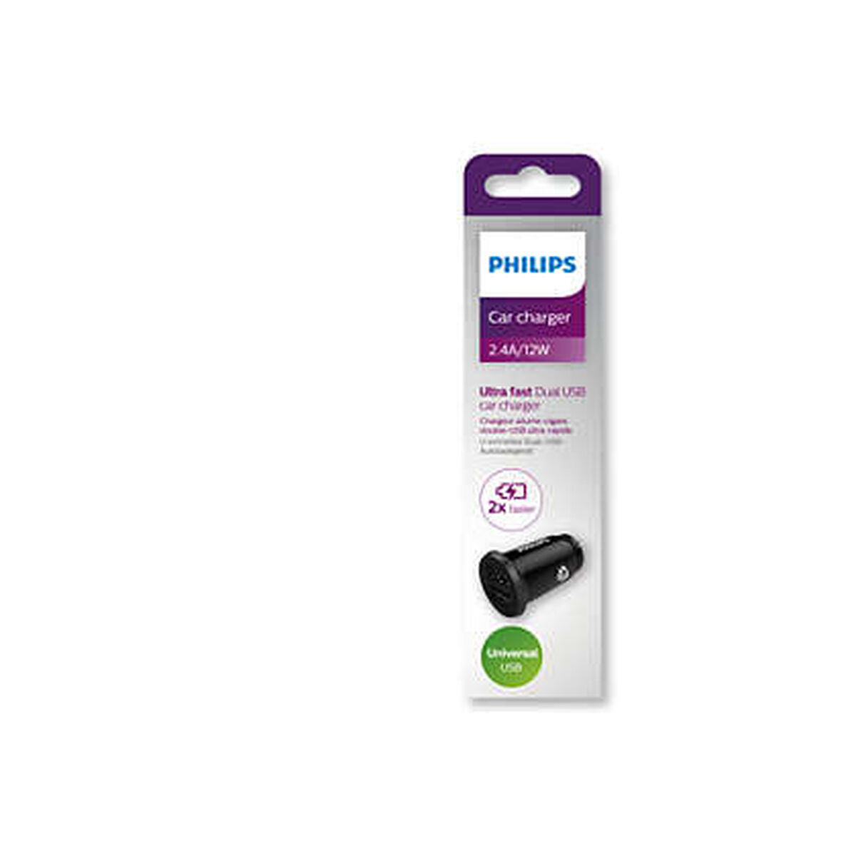 Автомобильное зарядное устройство Philips DLP2510/00-2