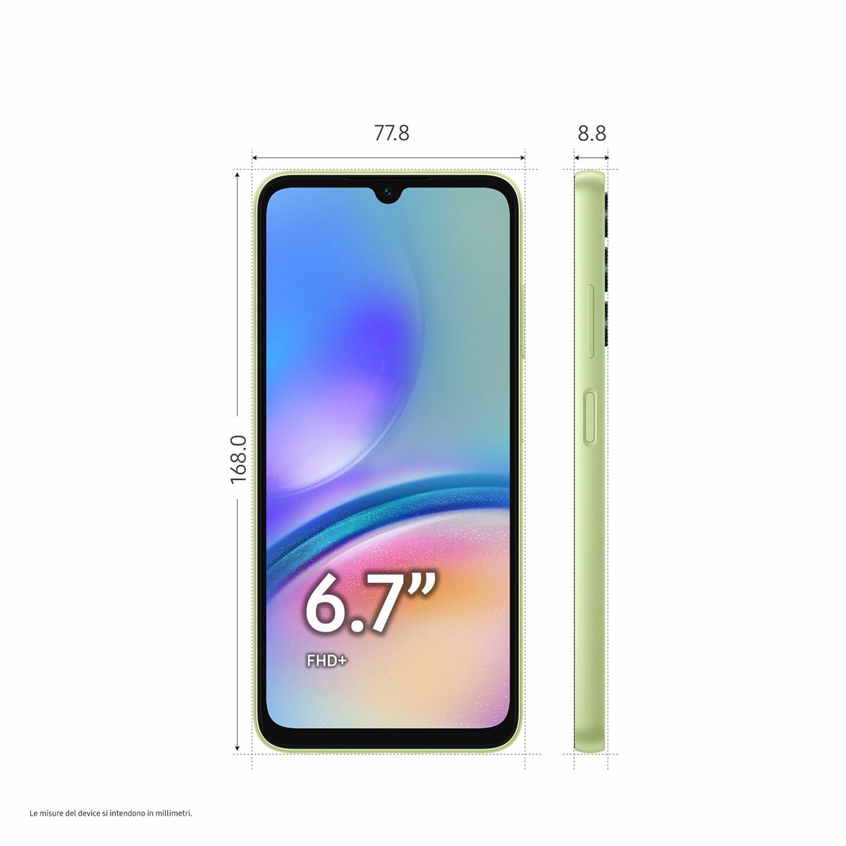 Смартфоны Samsung SM-A057GLGUEUE Octa Core 4 GB RAM 64 Гб Зеленый-7