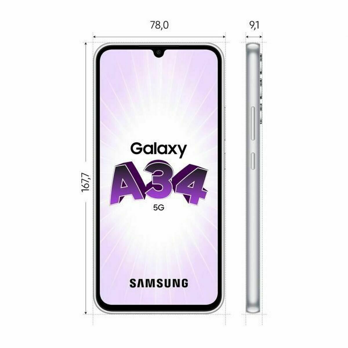 Смартфоны Samsung A34 5G 128 GB-4