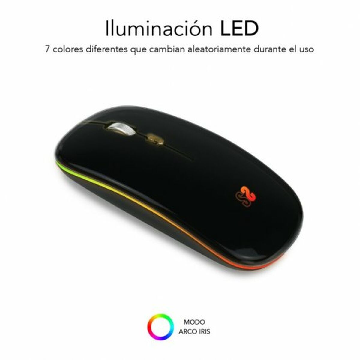 Мышь Subblim SUBMO-LDFLAT1 Чёрный 1600 dpi-4