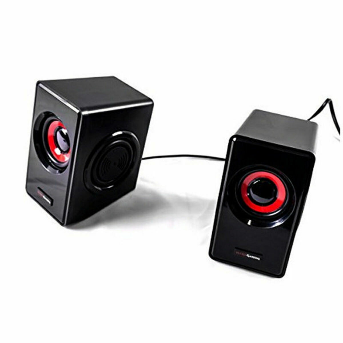 Динамики Gaming Mars Gaming MS1 Чёрный Красный/Черный 10 W-3