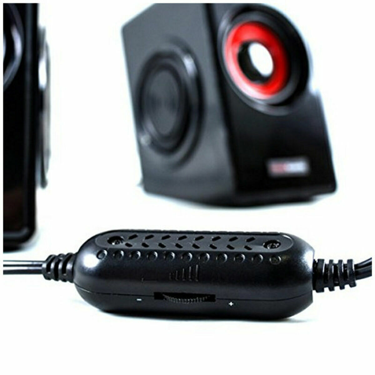 Динамики Gaming Mars Gaming MS1 Чёрный Красный/Черный 10 W-6