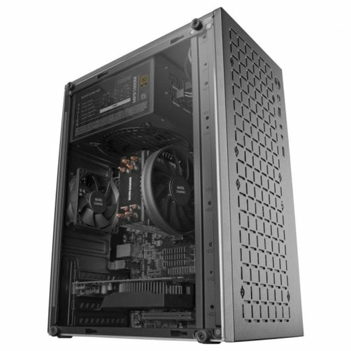Блок полубашня ATX Galileo Mars Gaming MC1000 Чёрный-2