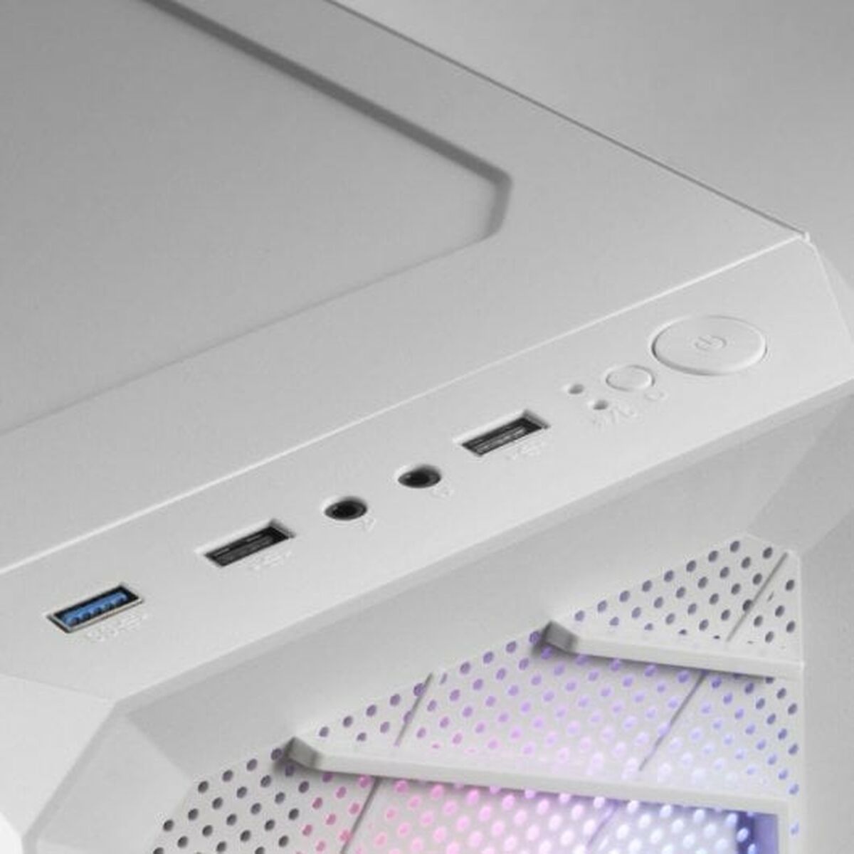 Блок полубашня ATX Galileo Mars Gaming MCTORW Белый-4