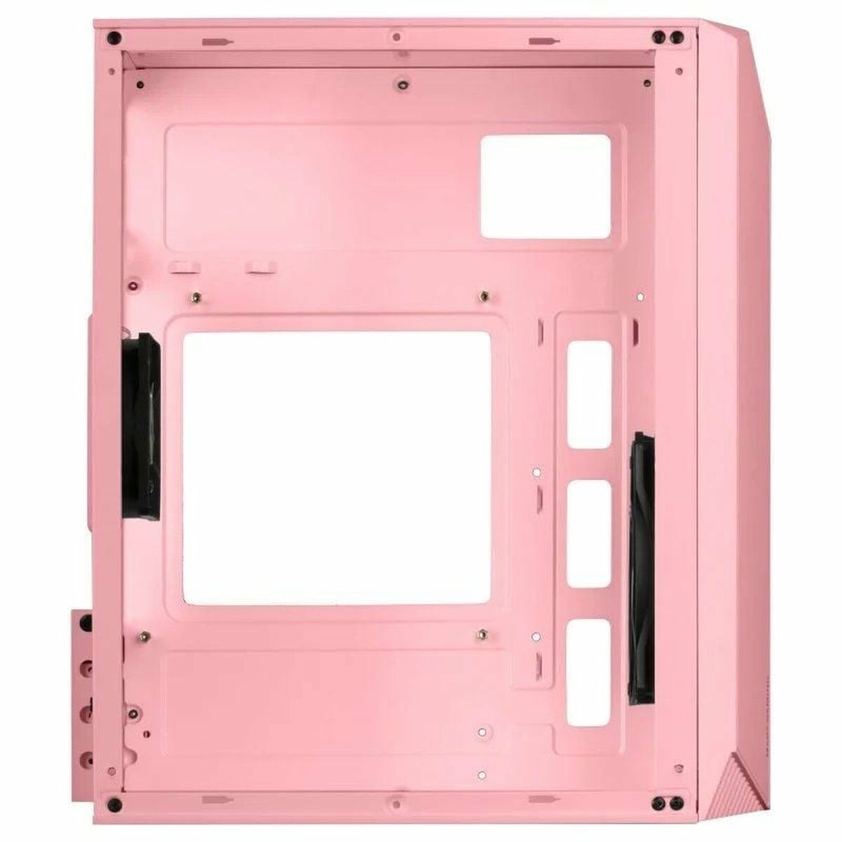 Блок полубашня ATX Galileo Mars Gaming MC-S1 Чёрный Розовый-4