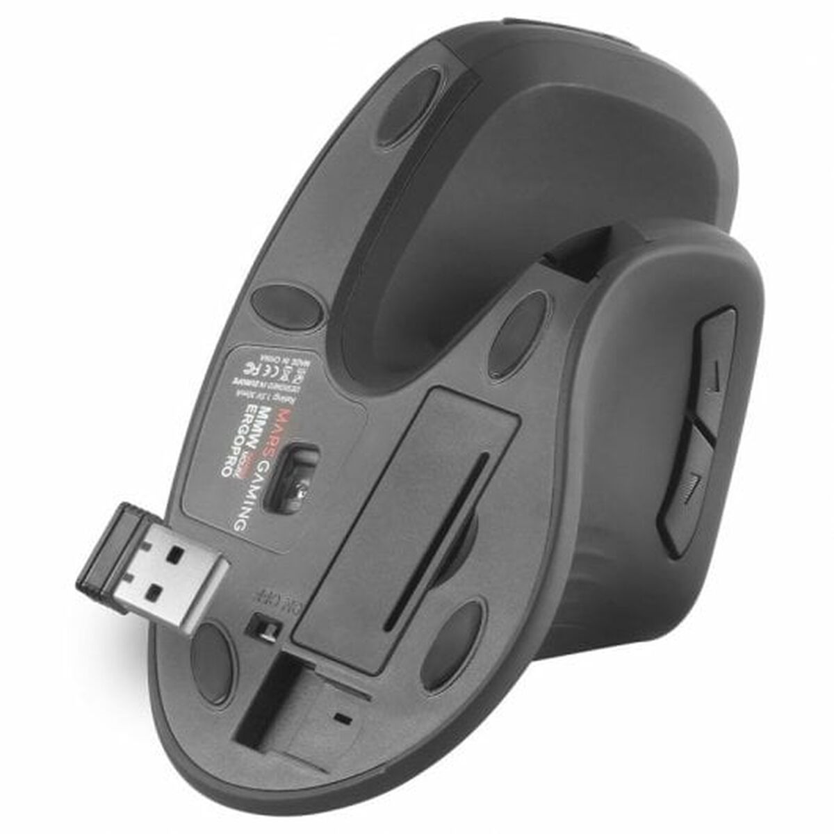 Мышь Mars Gaming MMWERGOPRO Чёрный-5