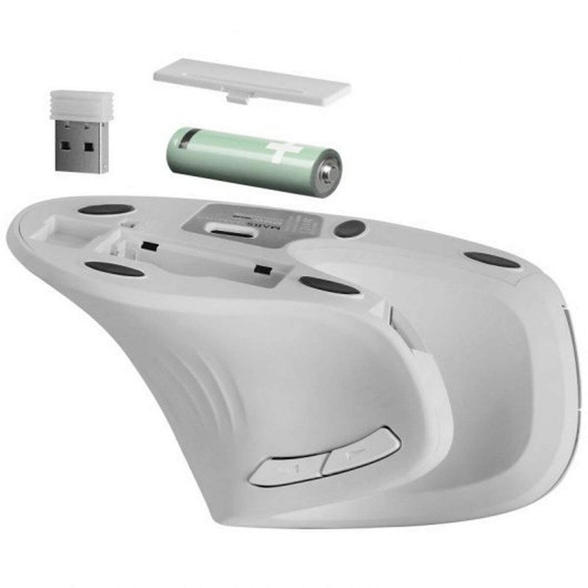 Беспроводная мышь Mars Gaming MMWERGOPROW Белый-4