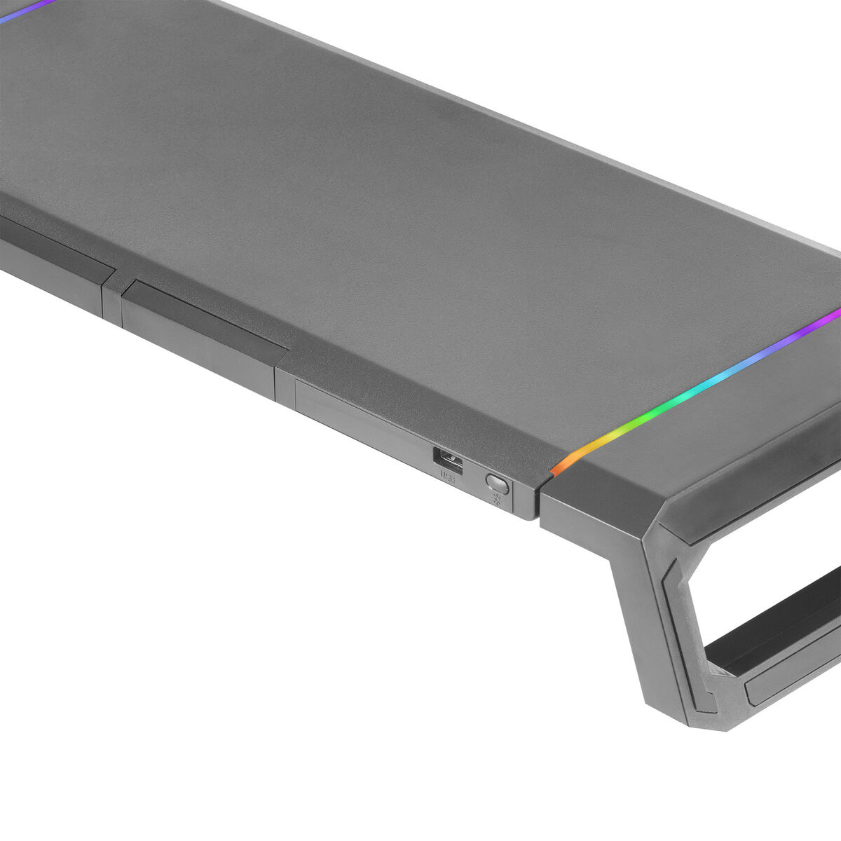 Настольная подставка для экрана Mars Gaming MGSONE Чёрный LED RGB (1 штук)-5