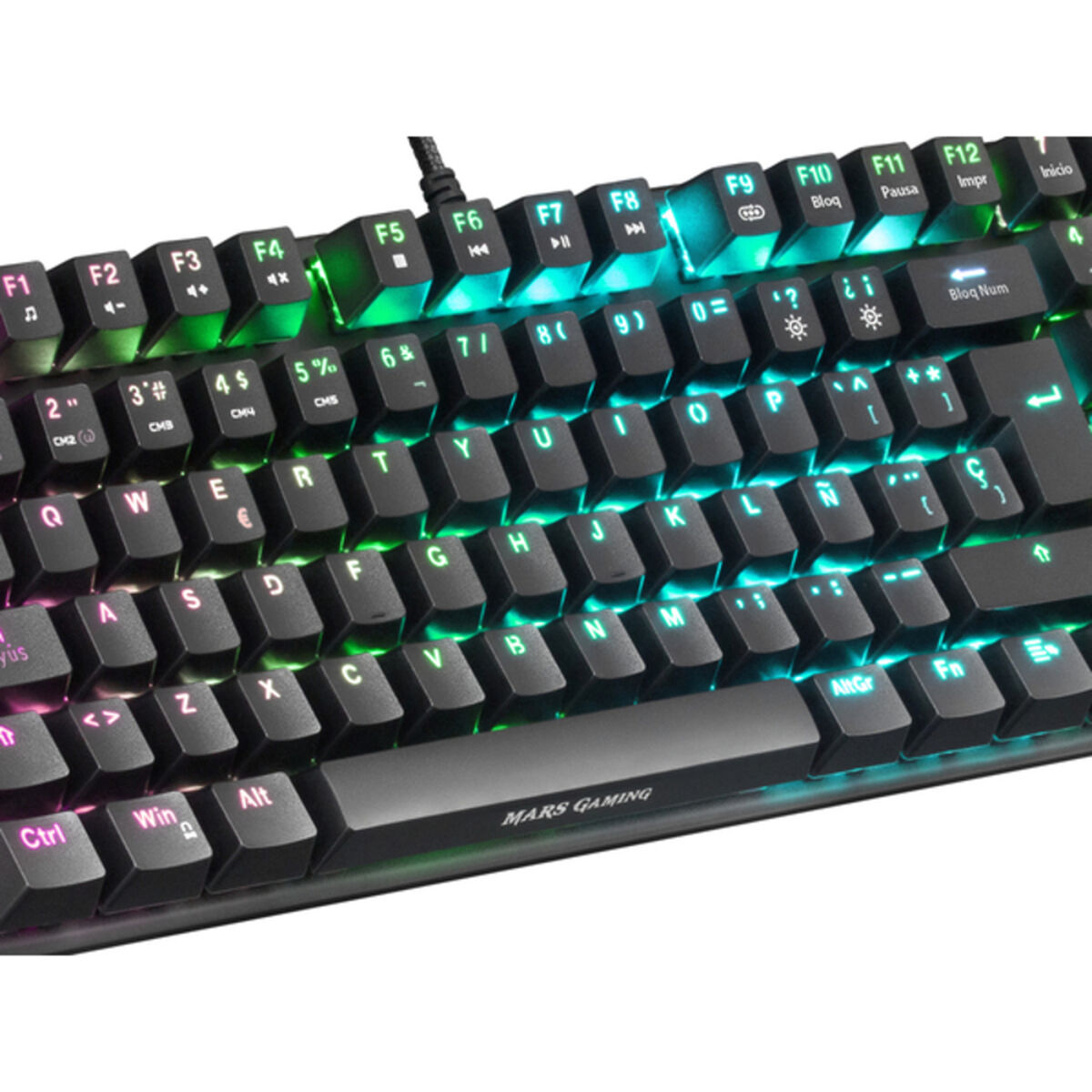 Игровая клавиатура Gaming Mars Gaming MKREVO PRO LED RGB-5