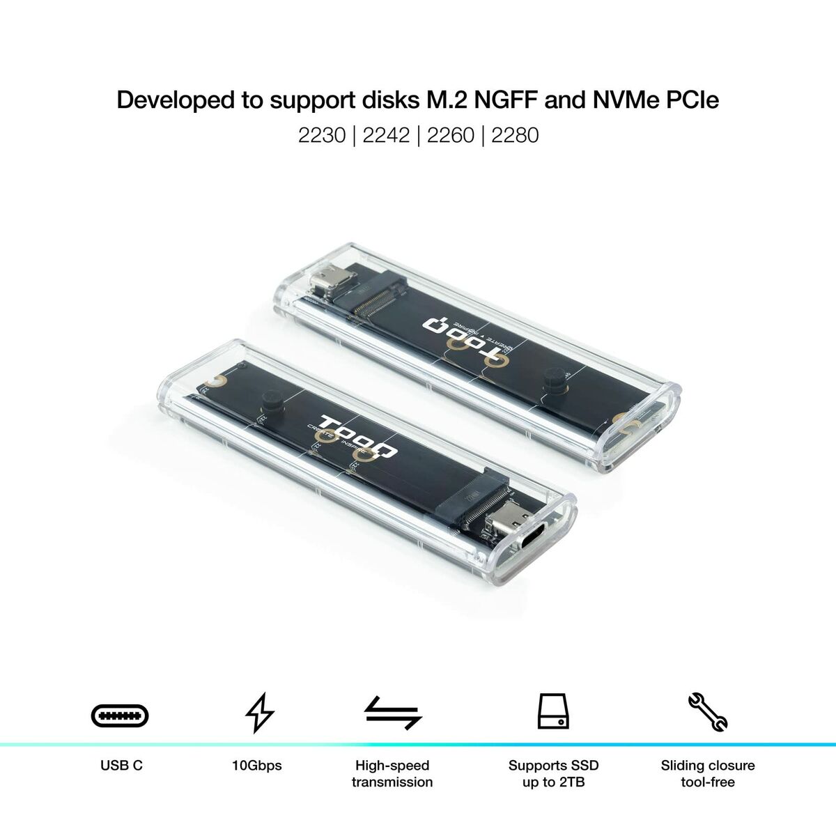 Чехол для жесткого диска TooQ TQE-2200-8