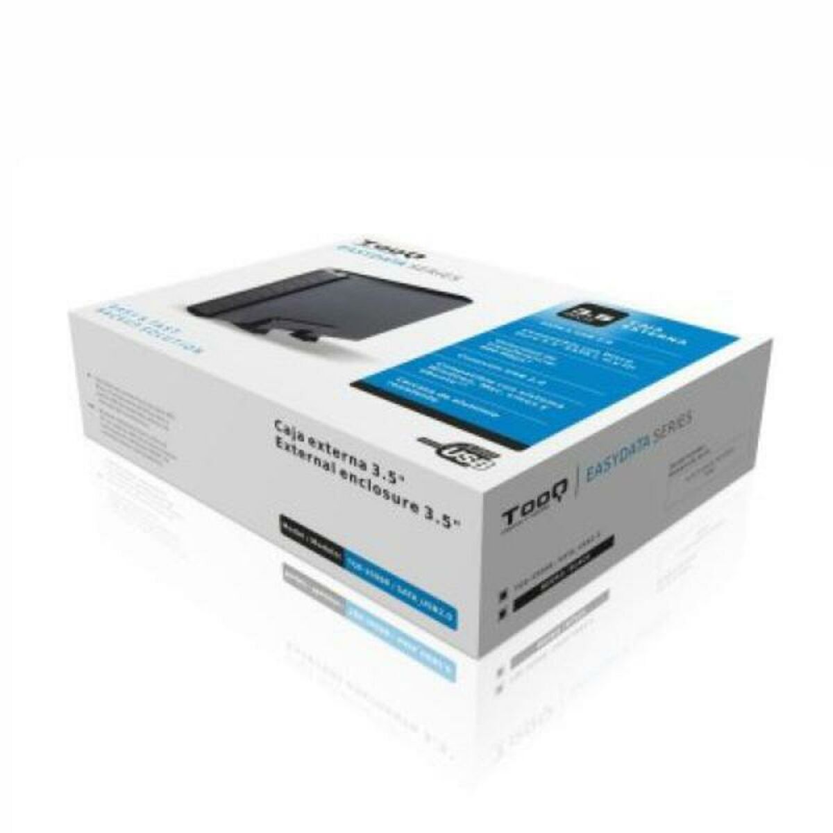 Корпус для жесткого диска TooQ TQE-3509B HD SATA III USB 2.0-2