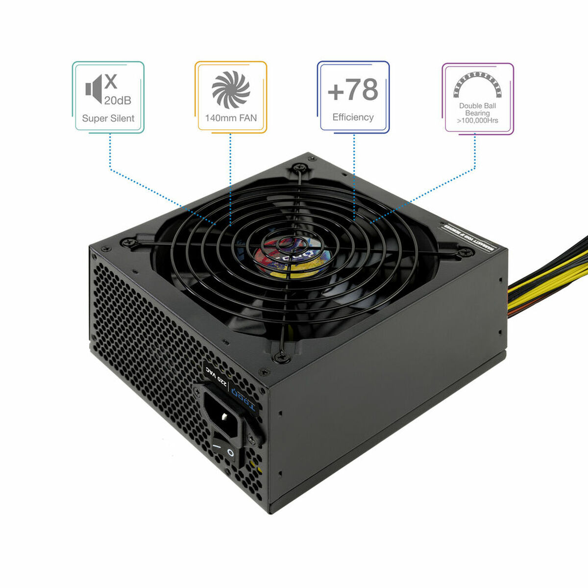 Источник питания TooQ TQAPOLO-700SP 700 W CE - RoHS 700W-2