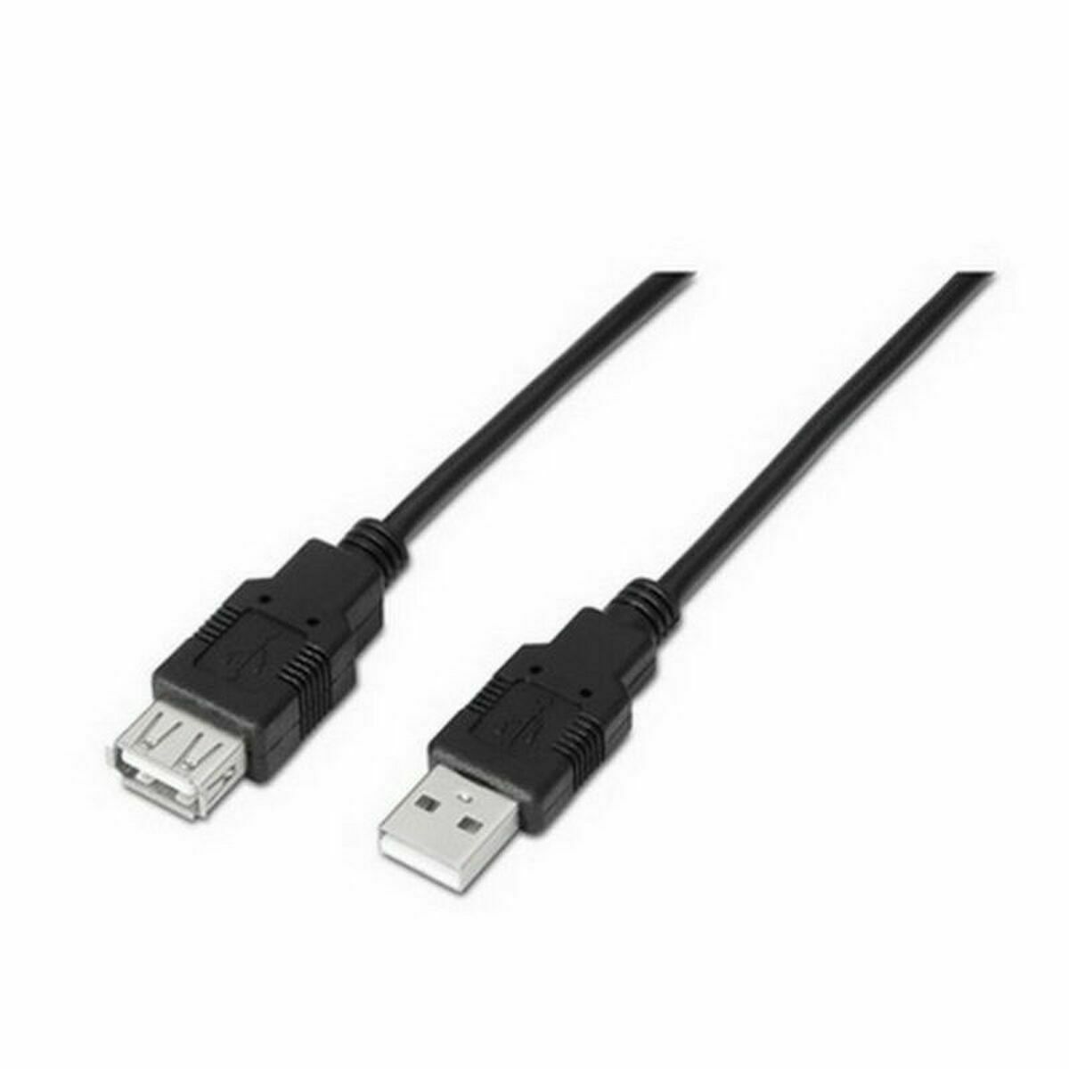 Удлинительный кабель TooQ FS20200M-B 1,8 m USB-5